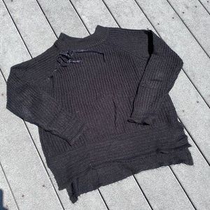 Black Knit Sweater